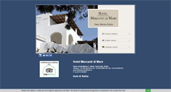 Desktop Screenshot of hotelmercantidimare.it